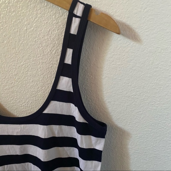 ASOS short black&white stripe shift dress NWT 2 - Picture 4 of 6